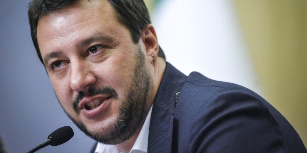 adn24 taranto | salvini inaugura cantiere bus rapid transit