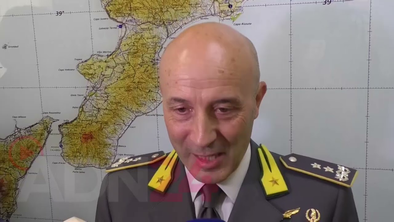 adn24 il comando regionale calabria della guardia di finanza ha un nuovo comandante | video