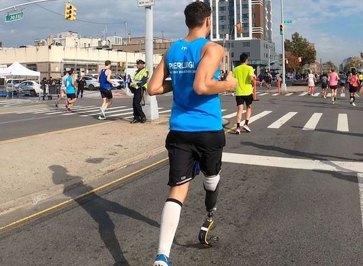 adn24 alla maratona di new york con le protesi disabili no limits