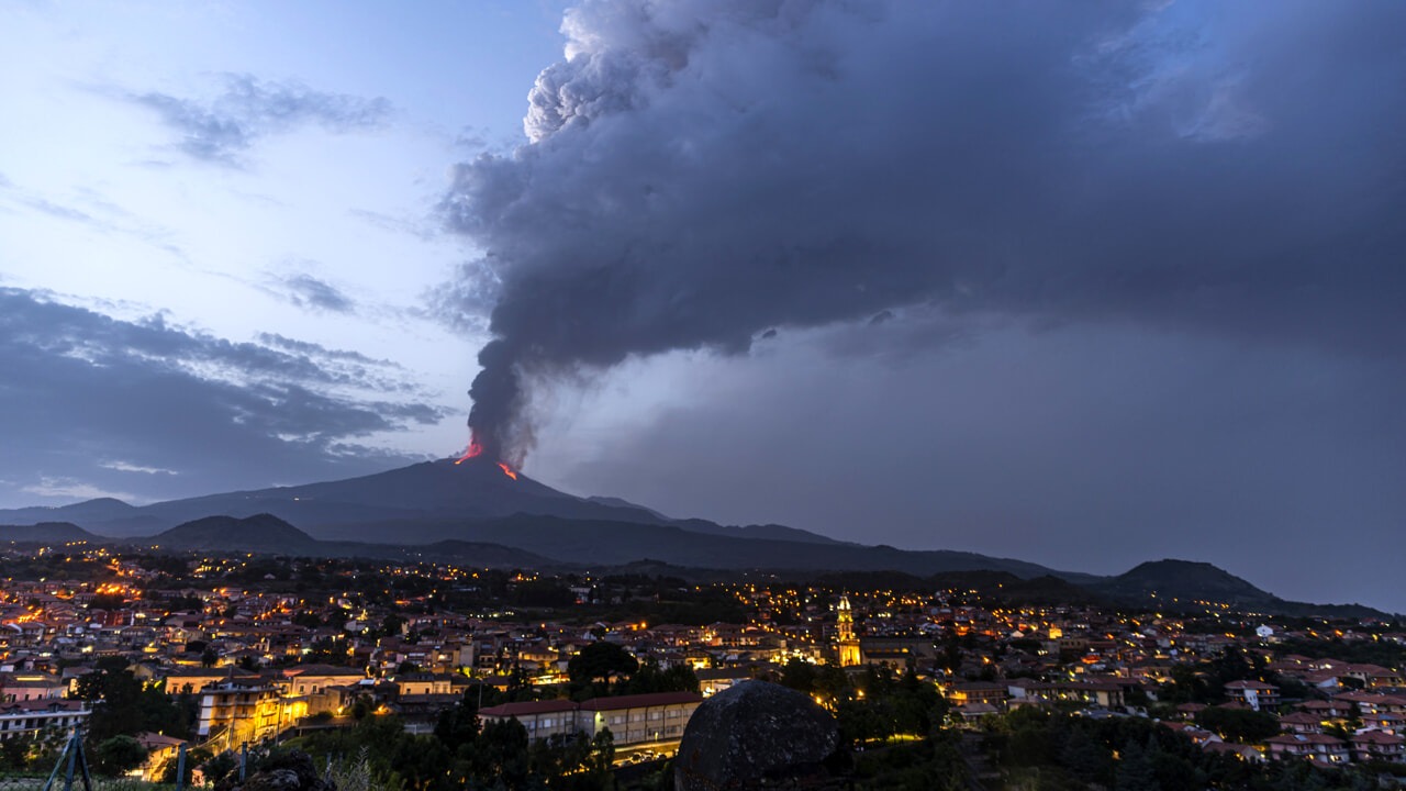 adn24 etna | protezione civile allerta gialla