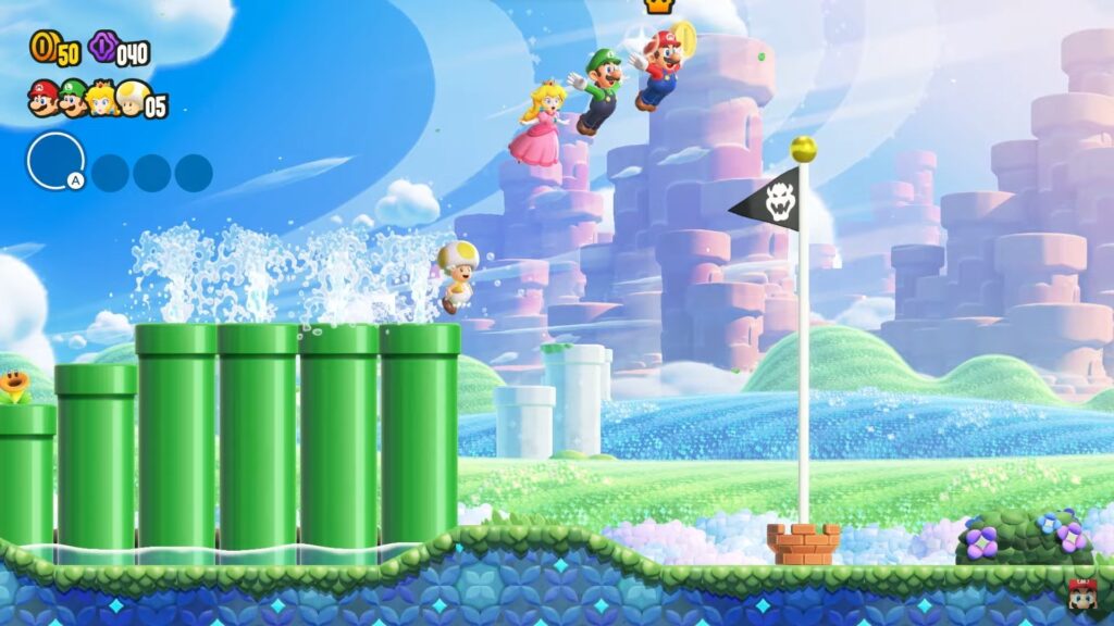 adn24 super mario bros wonder il primo super mario davvero pensato per la modalità multiplayer