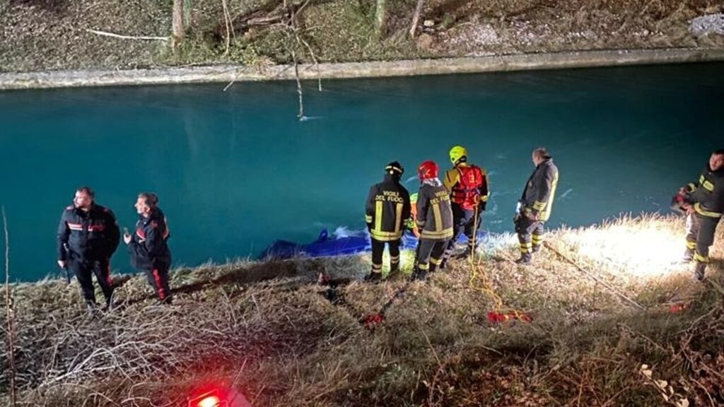 adn24 gemona | matteo pittana morto con auto nel canale indagati i due amici 20enni