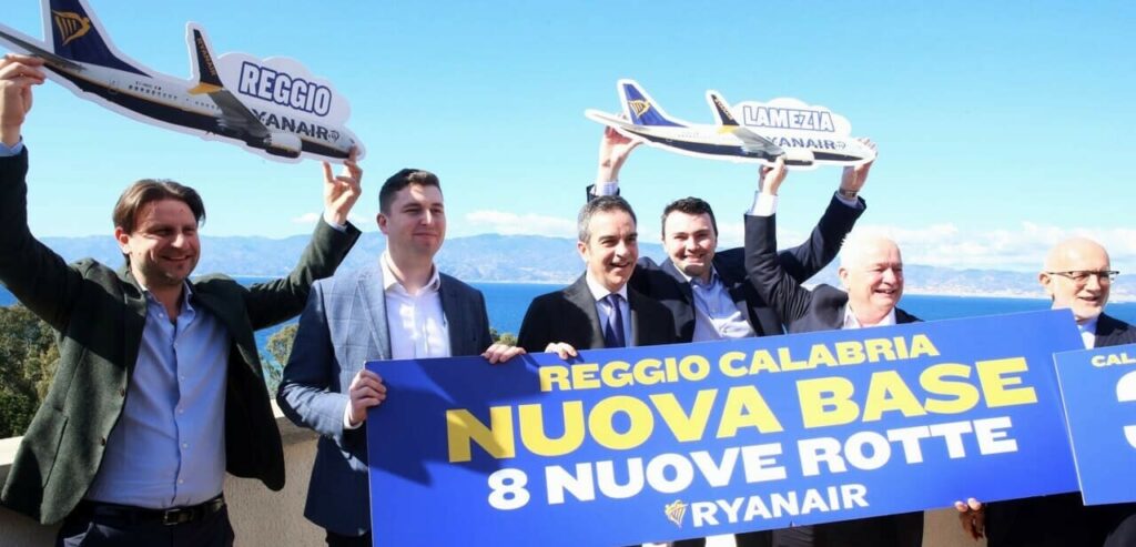 adn24 reggio calabria | presentate le nuove rotte ryanair in calabria