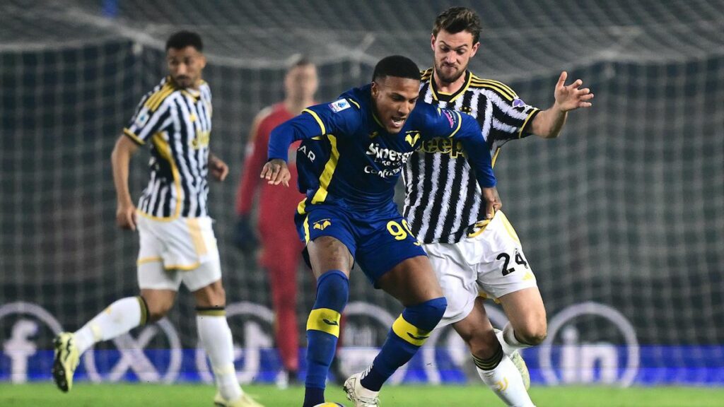 adn24 serie a verona juventus 2 2 | highlights