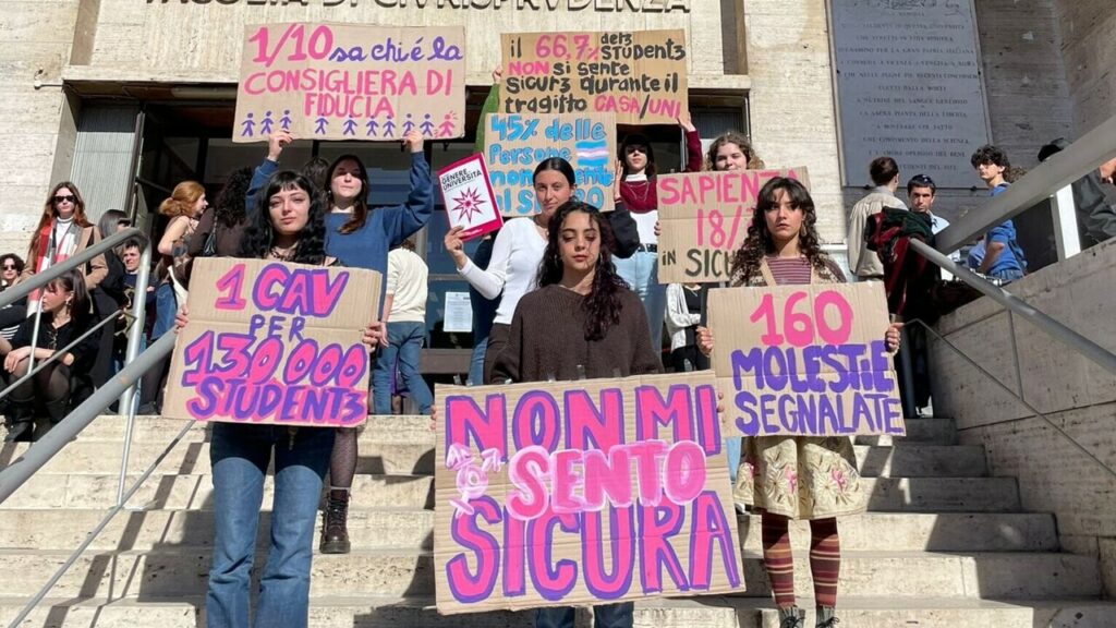 adn24 roma | alla sapienza più di 160 casi di molestie negli ultimi mesi la denuncia