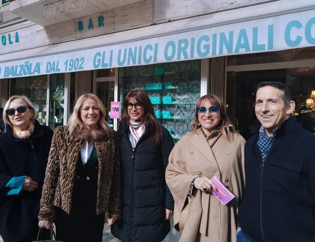 adn24 alassio sv | allombra del muretto un caffè per le donne con lassessore ferro