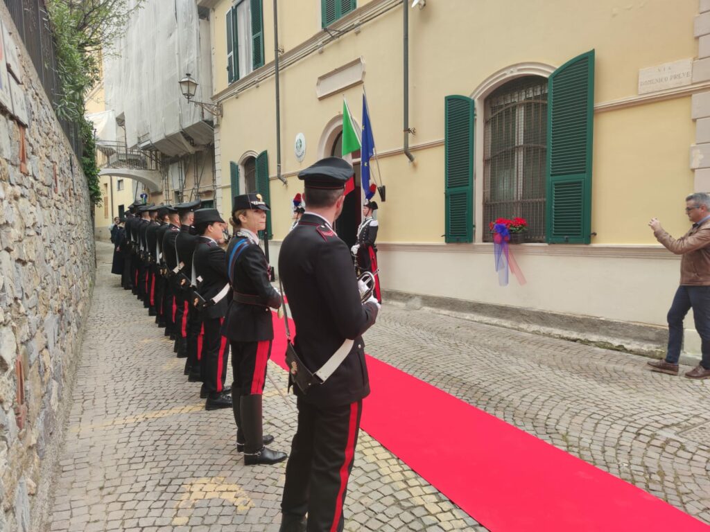 adn24 laigueglia sv | intitolata allappuntato verì la caserma dellarma di via preve