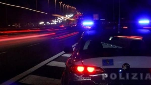 adn24 torino | non si ferma allalt della pattuglia bloccato dopo un inseguimento di 70 km