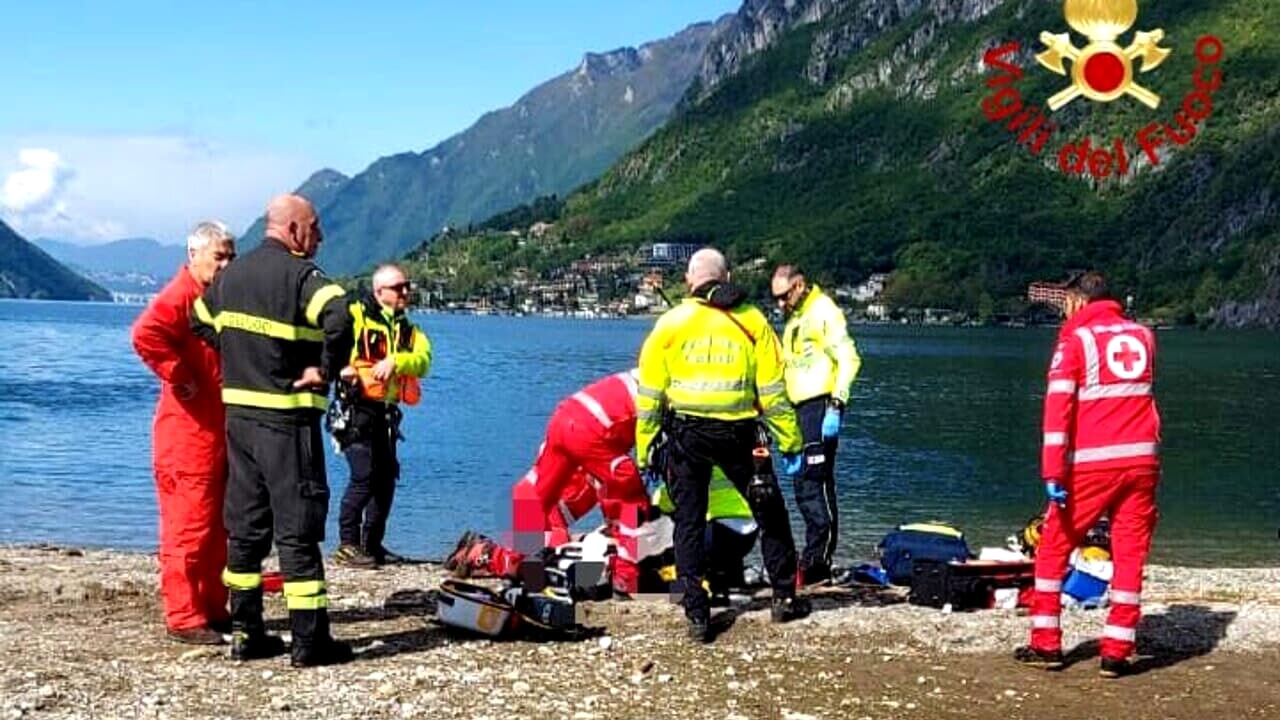 adn24 como | tenta di salvare il suo cane tuffandosi nel torrente muore risucchiato dalle acque