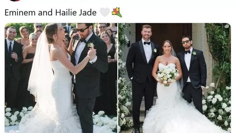  ‣ adn24 eminem insieme alla figlia hailie jade: le foto del ballo con papà al matrimonio