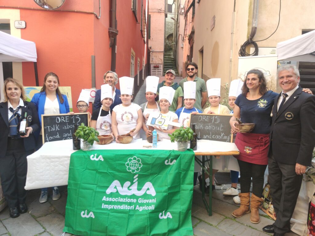 adn24 borgomaro im | un successo il format talk about food and cooking delle antiche vie del sale