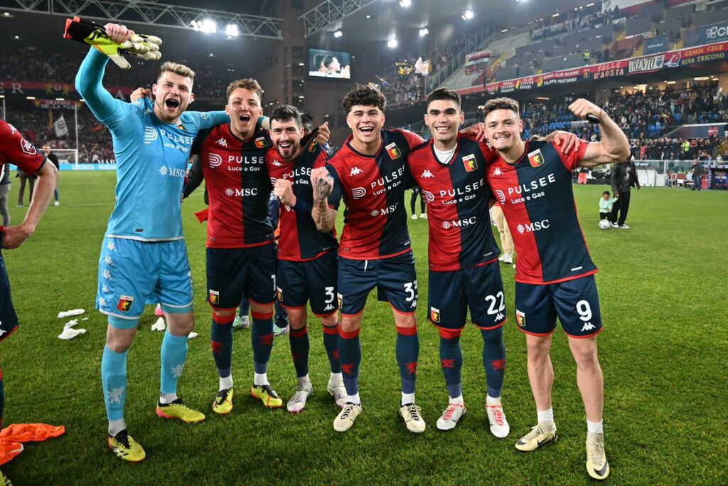 adn24 genoa | la grande festa rossoblù per un campionato top level