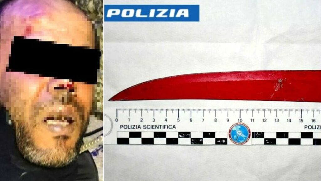 adn24 hasan hamis chi è luomo che ha accoltellato il poliziotto christian di martino