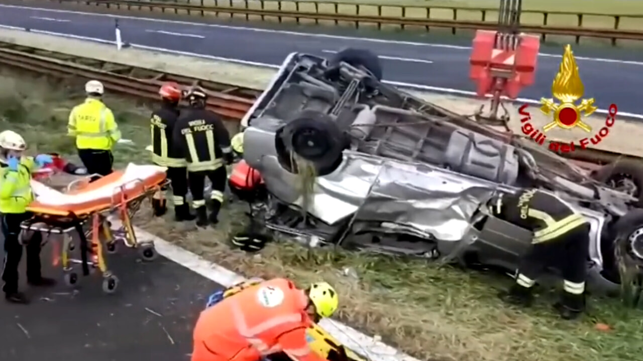 adn24 mantova | incidente sullautostrada del brennero due morti e otto feriti