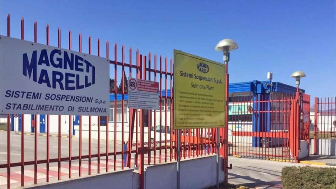 adn24 sulmona | problemi nelle forniture allo stabilimento magneti marelli stop turni