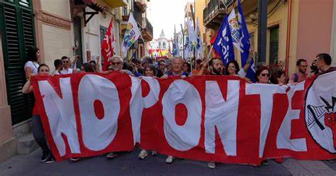 adn24 manifestazione no ponte a villa san giovanni ci saranno anche ruotolo e cristallo