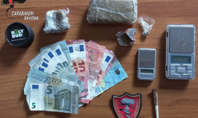  ‣ adn24 cairo montenotte (sv) | aggressivo in famiglia, nascondeva un etto e mezzo di droga arrestato dai carabinieri