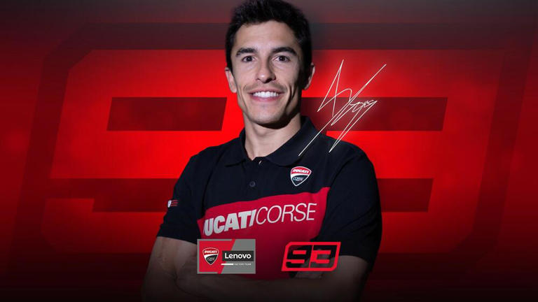 adn24 marc márquez si unisce al ducati lenovo team nel 2025