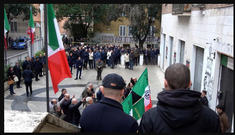 adn24 roma | richiesta di processo per militanti di estrema destra ai funerali di alessia augello