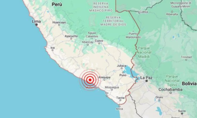  ‣ adn24 terremoto peru': magnitudo 6.3 colpisce la regione di arequipa