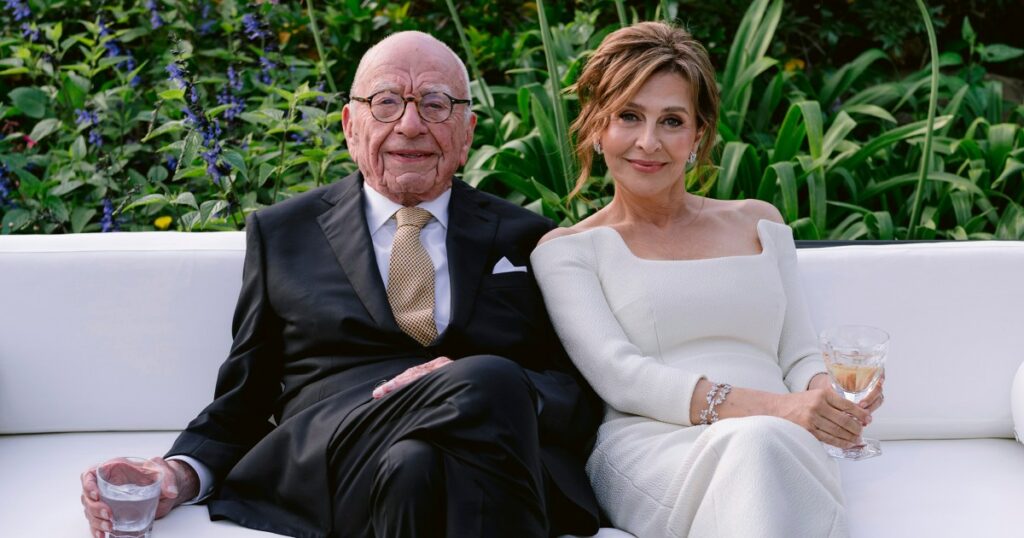 adn24 rupert murdoch si sposa per la quinta volta nozze con elena zhukova a 93 anni