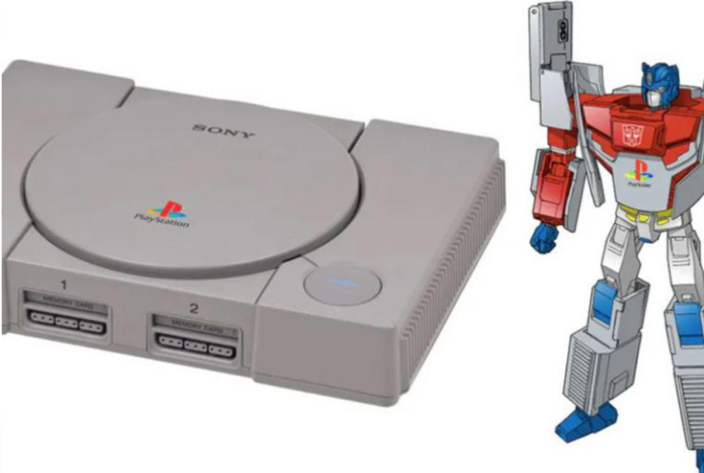 adn24 il curioso crossover tra transformers e playstation