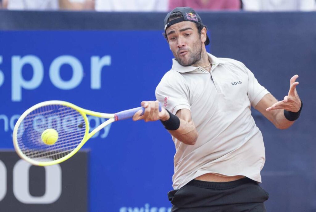 adn24 berrettini trionfa a gstaad halys battuto in due set