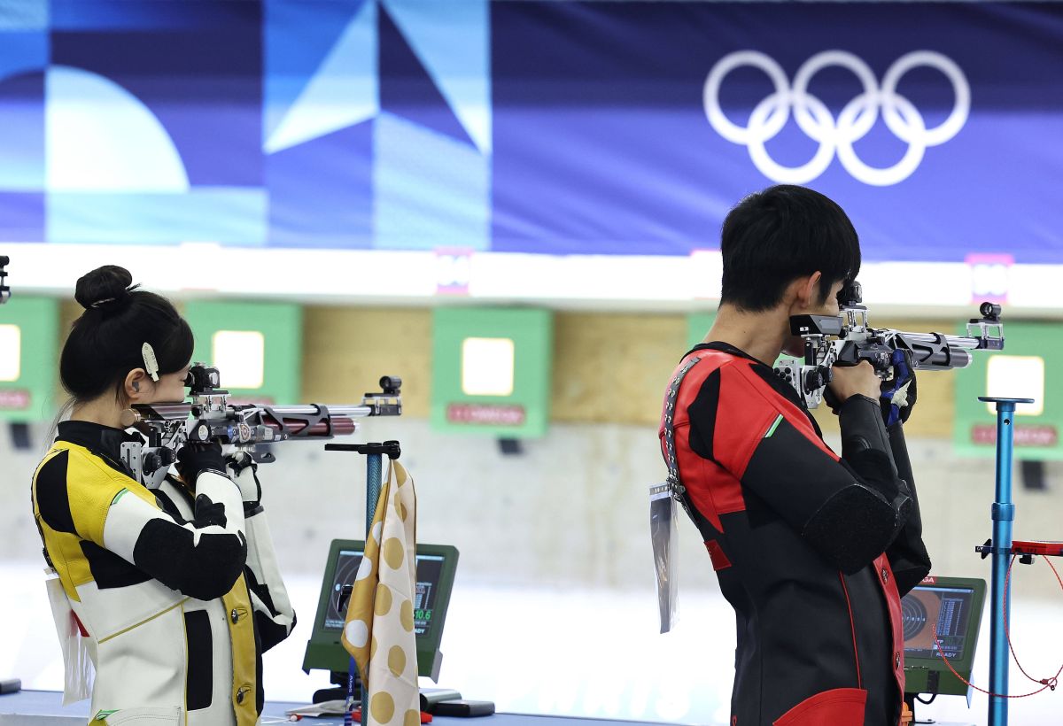 adn24 alla cina nella carabina mista il primo oro di parigi2024