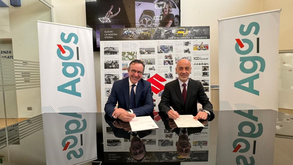 adn24 suzuki rinnova partnership con agos per auto moto e marine