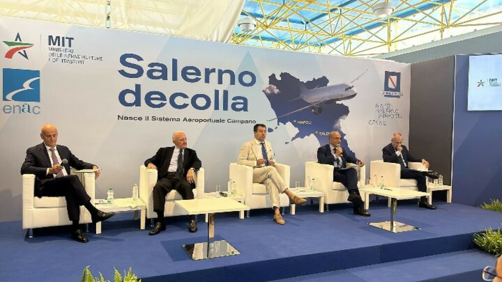 adn24 salerno | inaugurazione aeroporto al via oggi con i primi voli