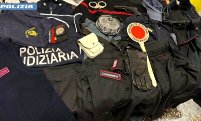  ‣ adn24 roma | falso maresciallo dei carabinieri arrestato: aveva divise, tesserino e pistola