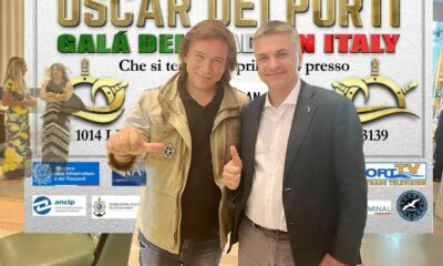  ‣ adn24 roberto onofri conduce la 17^ edizione de “l’oscar dei porti” su rai italia