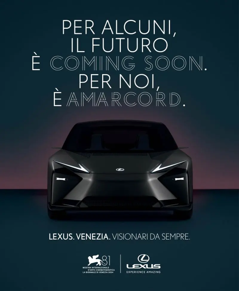 adn24 lexus auto ufficiale della 81^ mostra del cinema di venezia