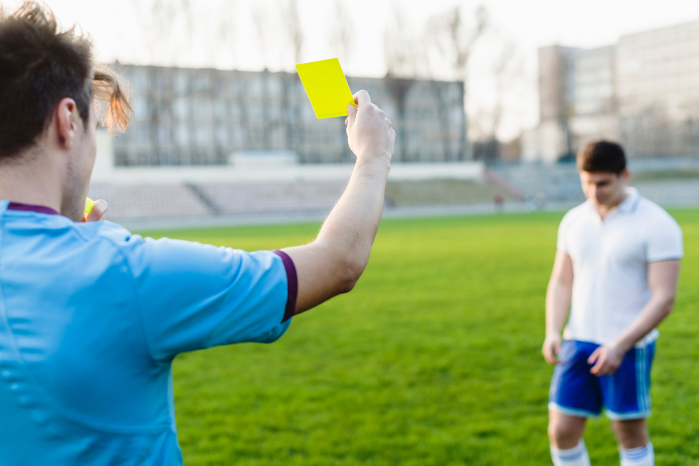 adn24 sai perchei cartellini degli arbitri da calcio sono gialli e rossi