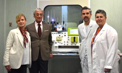  ‣ adn24 genova | nuova strumentazione donata al san martino per il reparto di ematologia e terapie cellulari
