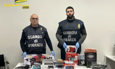 adn24 torino | maxi operazione coin up 80 sequestrate 12000 console piratate e 47 milioni di videogiochi contraffatti