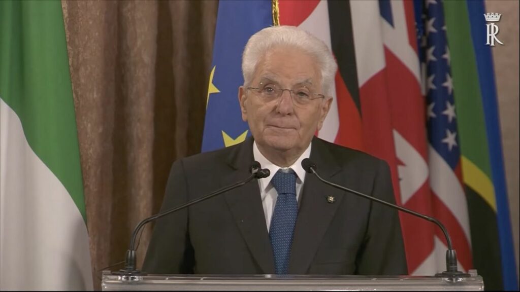 adn24 mattarella nessun paese può risolvere da solo questioni globali