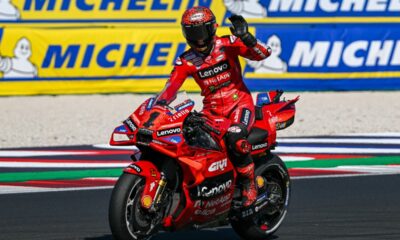 adn24 bagnaia in pole a misano e prima fila tutta italiana