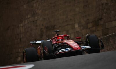 adn24 a baku ferrari cè seconde libere a leclerc sainz quarto