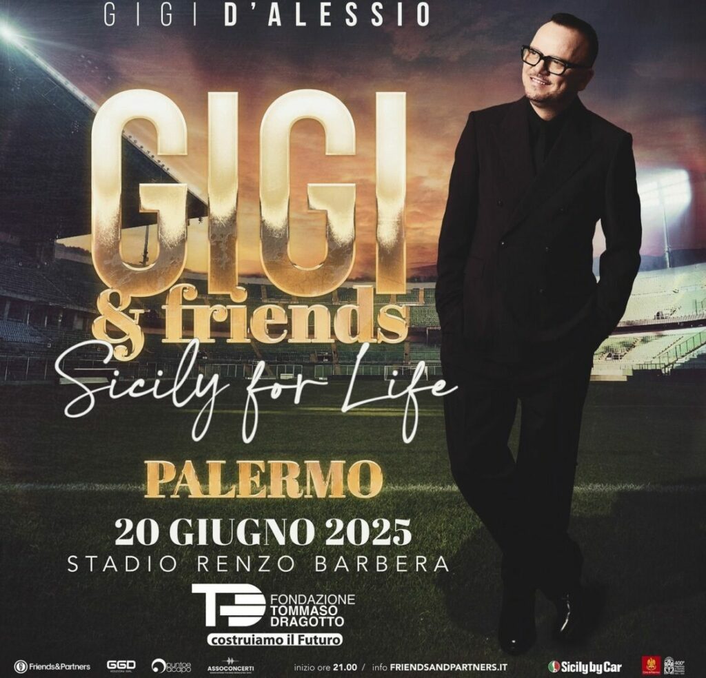 adn24 sicily for life gigifriends il 20 giugno 2025 al barbera di palermo