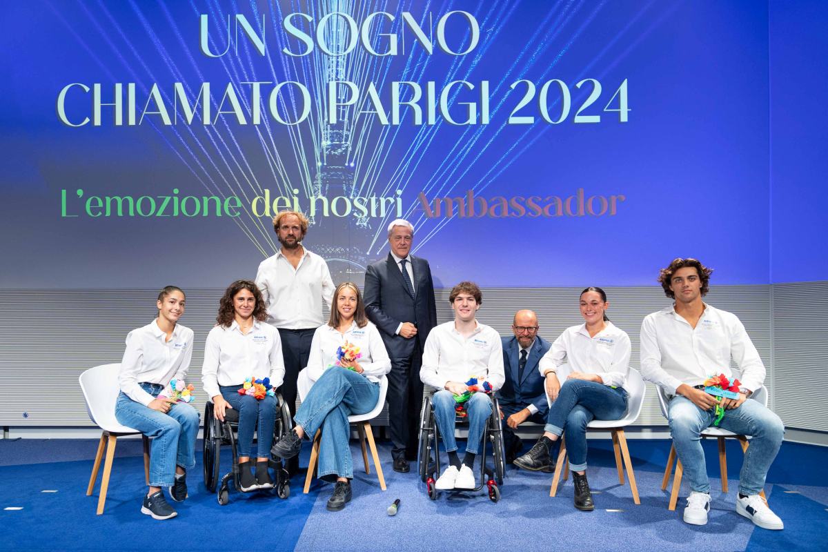 adn24 un sogno chiamato parigi 2024 evento allianz per celebrare i campioni