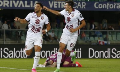 adn24 il torino batte il verona e vola in vetta