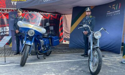 adn24 cremona | la guardia di finanza in mostra al mondiale superbike