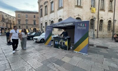 adn24 lecce | celebrazioni in piazza santoronzo la fanfara incanta