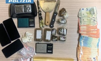 adn24 frattamaggiore na | polizia scopre laboratorio di droga e arresta un giovane spacciatore