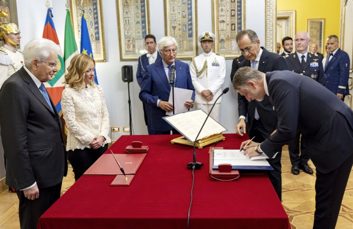 adn24 alessandro giuli ha giurato al quirinale è il nuovo ministro della cultura