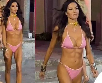 adn24 elisabetta gregoraci un ritorno in grande stile alla milano fashion week dopo il ricovero