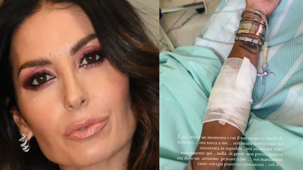 adn24 elisabetta gregoraci in ospedale il mio corpo mi ha chiesto di fermarmi