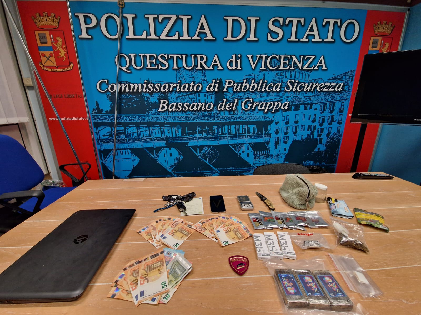 adn24 bassano del grappa vi | arrestato spacciatore