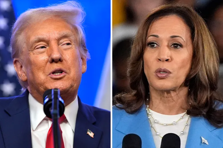 adn24 usa 2024 | momenti salienti del dibattito in tv tra harris e trump